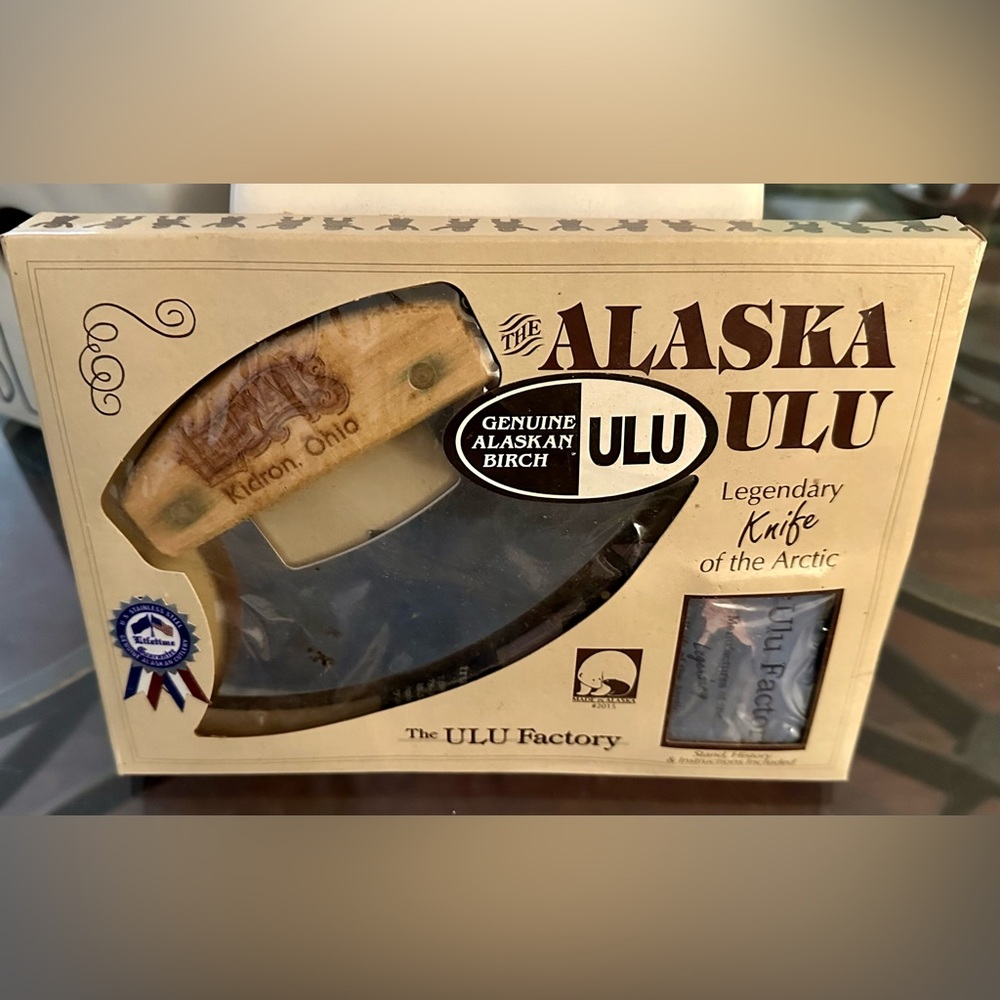 NIB The Alaska Ulu Knife Legendary Knife Of The Arctic